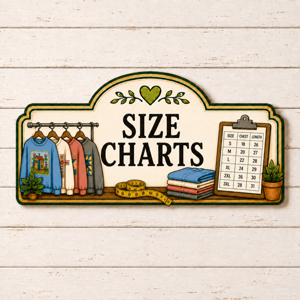 Wildwood Bend Size Charts